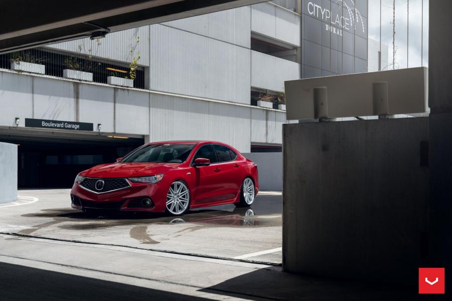 Acura TLX A-Spec on Vossen Wheels (CV10) 2019 года  (фото 2 из 19)